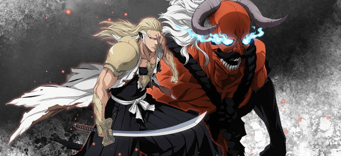 Gameplay Komamura Sajin Thousand Year Blood War in Bleach Brave