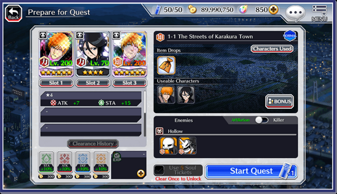 Part 2 Chronicle Quest Free bonus : r/BleachBraveSouls