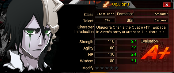 Ghost Blade class, Bleach Online User Wiki