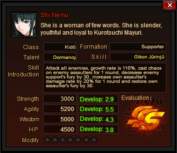 Kido Class, Bleach Online User Wiki