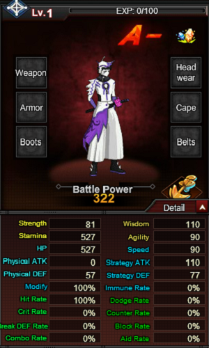 Special War Power, Bleach Online User Wiki