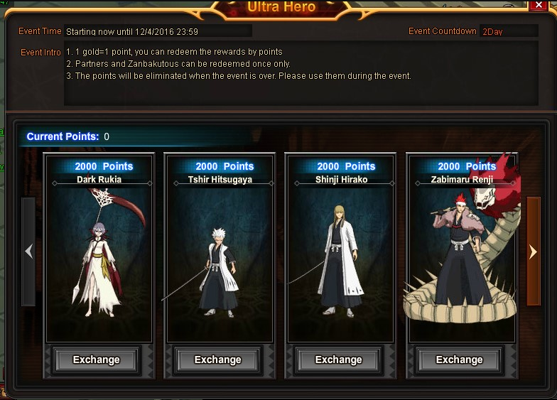 Bleach Online, 12K Top Up