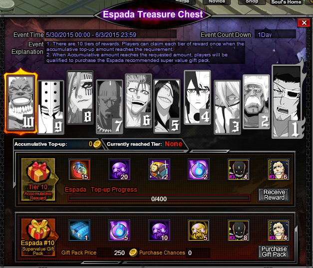 Bleach Online: Cheat Engine + Events 