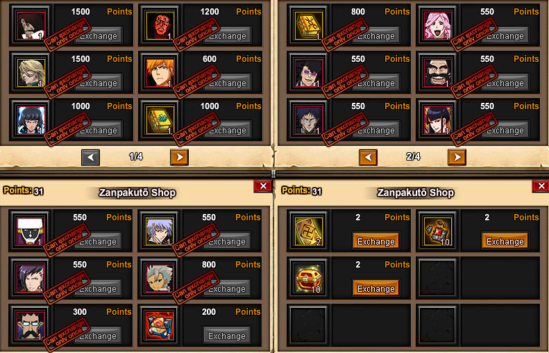 Selling - Bleach Online GoGames (US) best in server Vip 8, best Zanpakuto -  EpicNPC