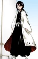 Rukia after being promoted to Captain of the Thirteenth Division.