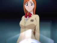 Orihime views the Hōgyoku.