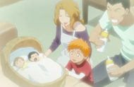 Ichigo's happy family.