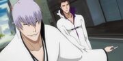 Ichimaru com Aizen