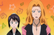 Rangiku wonders if she and Momo really have to take Haineko and Tobiume back.