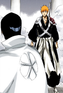Ichigo comes face to face with Uryū after his betrayal.