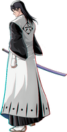 Captain Byakuya Kuchiki of the Sixth Division.
