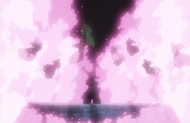 The clones are obliterated by Senbonzakura Kageyoshi.