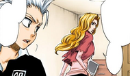 Rangiku tells Hitsugaya that she will update the other members of the Strike Force.