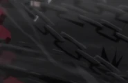 Kazeshini uses Kusarigama Transformation to wrap around Ichigo.