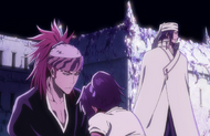 Byakuya reveals that Yhwach has taken control of all Reishi here.
