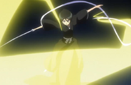 Rukia uses Hainawa during her fight against Jinnai Dōko.