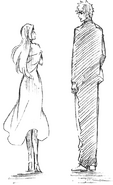 Ichigo Kurosaki and Orihime Inoue.