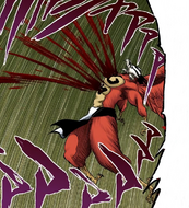 Abirama's reiatsu increases.