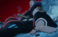 Urahara sends out Shin'eiyaku to individuals across the city who either possess Bankai or are near those who do.