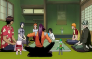 Yoruichi tells the group about the Zanpakutō rebellion.