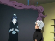 Hitsugaya talking with Hinamori