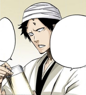 Akon examines the remains of a Nemuri.