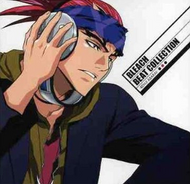 Renji on the cover of the second volume of the first Bleach Beat Collection session.