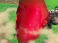 Urahara protects Ichigo with Chikasumi no Tate.