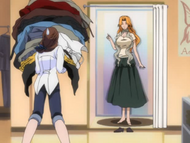 Rangiku buys seven different outfits.