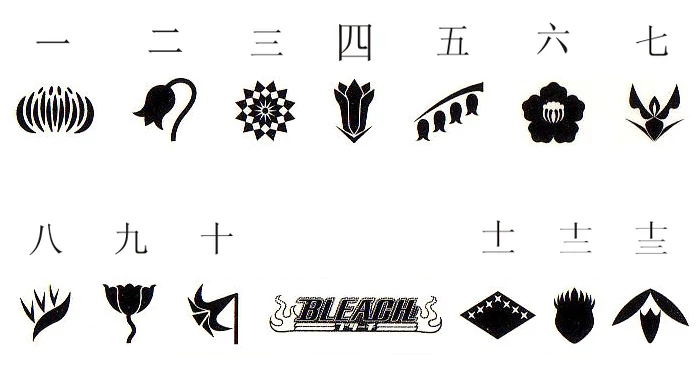 Bleach Symbols Squad