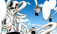 Luppi turns his attention back to Rangiku, Ikkaku, and Yumichika.