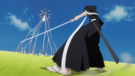 Rukia faces off against Rudbornn.