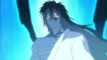 Parodia del Getsuga Tensho Final en Gintama