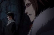 Muramasa states he is sure Byakuya knows Captain-Commander Genryūsai Shigekuni Yamamoto very well.