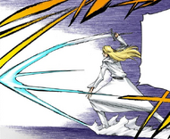 Haschwalth attacks Uryū.