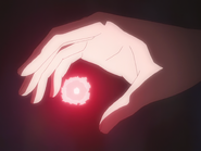 Renji uses Kidō to create a light.