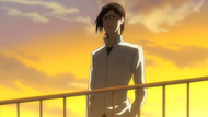 Uryu on top of the building