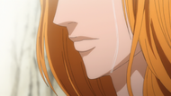 Rangiku sheds a tear.