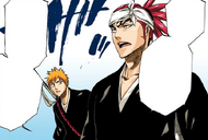 Renji offers to go to Hueco Mundo and recapture Orihime.