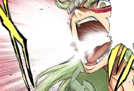 Nelliel uses her Cero Doble against Nnoitra.