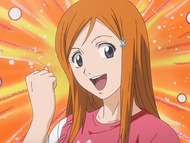 Orihime promises to do her best.