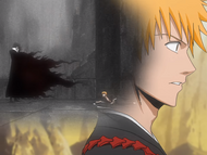 Ichigo recalls Zangetsu manifesting during his fight against Kenpachi.