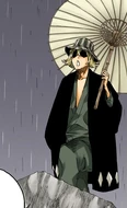 Urahara arrives before Ichigo, Orihime, and Sado.