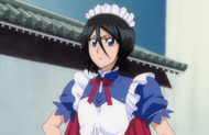 Rukia in costume.