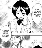 Rukia dramatizando