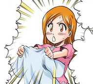 Orihime assumes that Uryū made the sundress for Rukia because he has romantic feelings for her.