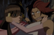 Haineko and Tobiume argue.