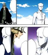 Aizen assumes that Urahara's banter with Yoruichi is some sort of strategy.