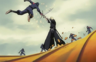 The assassins attack Izuru.