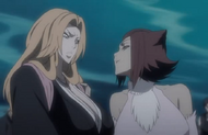 Rangiku and Haineko first meeting.
